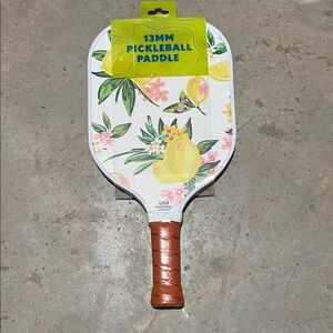 Pink and Brown Pickleball Paddle
